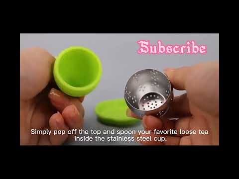 Stainless steel tea infuser