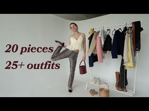 2024 spring capsule wardrobe (25+ outfit combos!!!)