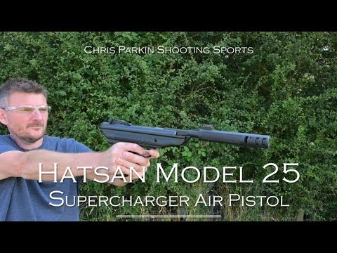 Hatsan Model 25 Supercharger Air Pistol in .177, FULL REVIEW