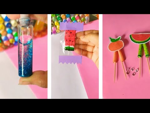 Easy craft ideas |paper craft |DIY | sajia art and learning | cute gift ideas |school supplies|craft