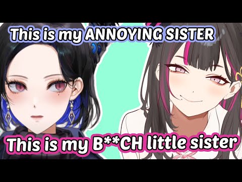 Nerissa and her 'big little' sister Aradia can't stop fighting...【HololiveEN | Nerissa Ravencroft】