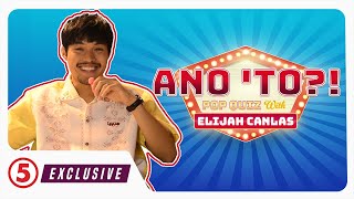 EXCLUSIVE | Elijah Canlas kumasa sa Ano 'to?! FPJ's Batang Quiapo Pop Quiz!