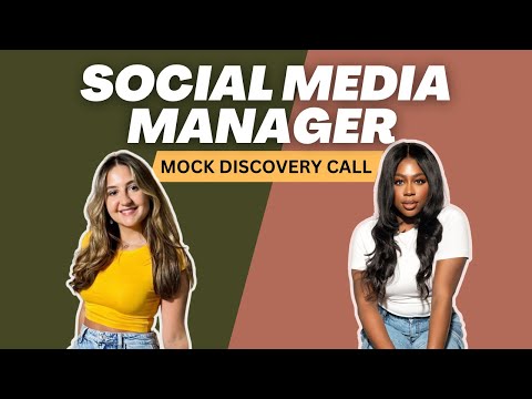 BTS Coaching + Mock  Discovery Call: Social Media Manager