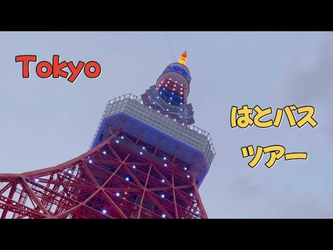 【東京観光】はとバスツアーに家族と参加してきました！/ vlog