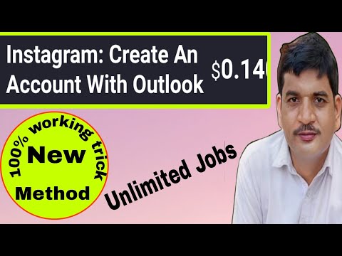 Instagram:Create An account with outlook|Instagram accounts no suspended|pop up3 outlook|sproutgigs