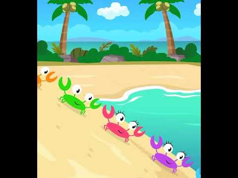 Counting to Five with the Crabs is a vibe! | BoomKanoo Nursery Rhyme songs