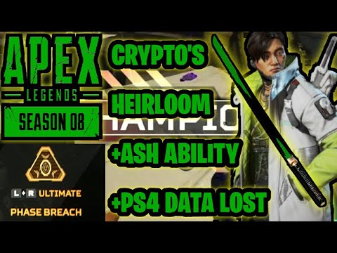 Apex Legends News | Progress reset issues + Crypto's Heirloom & Ash abilities #12