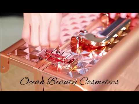 PROFESSIONAL QUALITY MAKEUP CASE ROSE GOLD (SHORT VIDEO ADVERTISEMENT IDEAS)