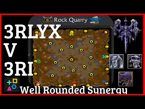 🟥☠️Rock Quarry [3v3] - Human, Orc & Undead vs. Orc, Undead & Night Elf - Xy POV