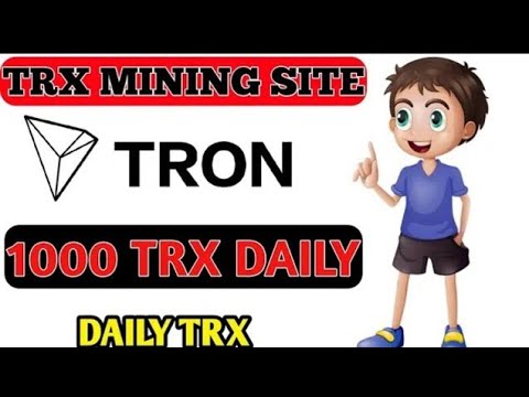 best new trx earning application today || register bonus 3000 trx 🤑 || new trx mining app