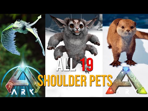 ALL 19 Shoulder Pets In ARK & Why You SHOULD Tame Them!