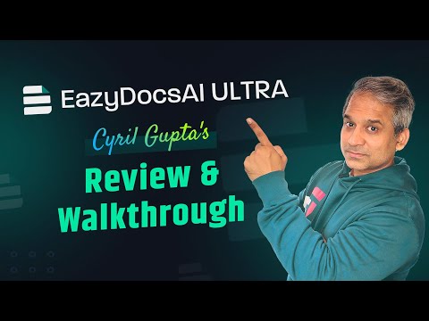 EazyDocs AI Review & Walkthrough