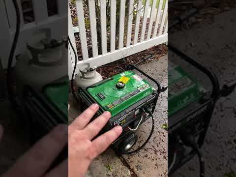 Using the Generac Transfer Switch During a Storm