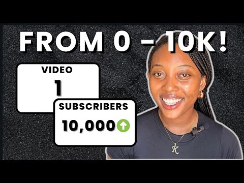 How I Hit 10K Subscribers in Record Time | YouTube Growth Tips for 2024