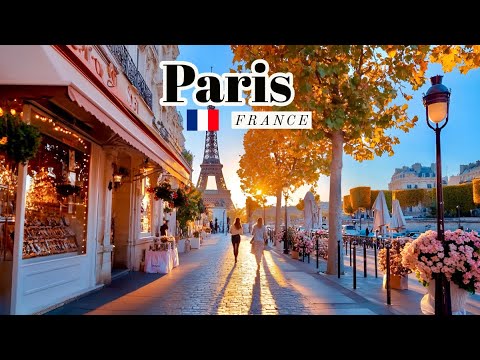 Paris, France 🇫🇷 - A Stunning Parisian Walking Tour | 4K HDR 60fps