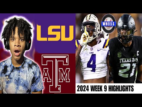 #8 LSU vs #14 Texas A&M | Full Game Highlights