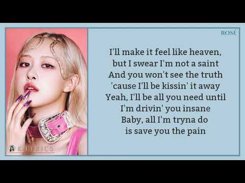 ROSÉ of BLACKPINK (블랙핑크) - 'Hard To Love' [Lyrics]