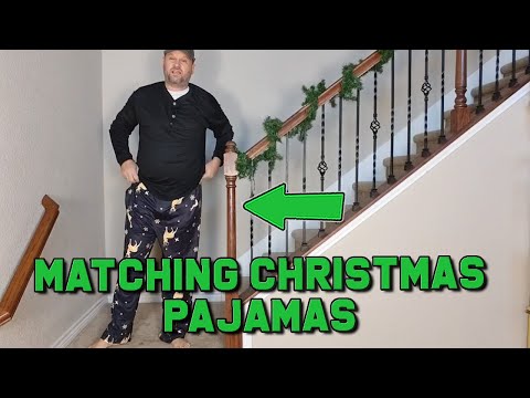 Dad's Matching Christmas Pajamas!