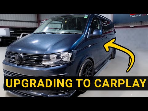 Apple CARPLAY & ANDROID Auto Fitted into this VW T6! | Kenwood DMX8020