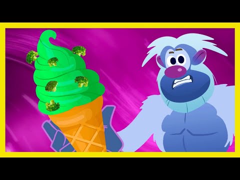 Broccoli Ice Cream Song for Kids + 30 mins monster hunt mix by Mister Kipley