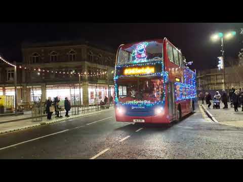 Advent Day 9,GoNorthEast SB09 #GNESantaBus 2024 6994, The GNE Santa Bus's 2024 (6994) First Tour Day