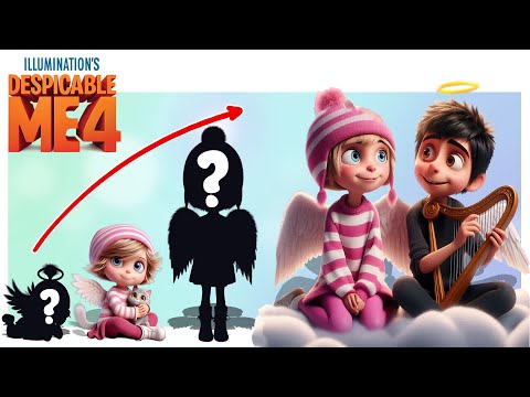 Despicable Me 4 2024 Angel | Growing Up - Life After Happy Ending | Cartoon Wow