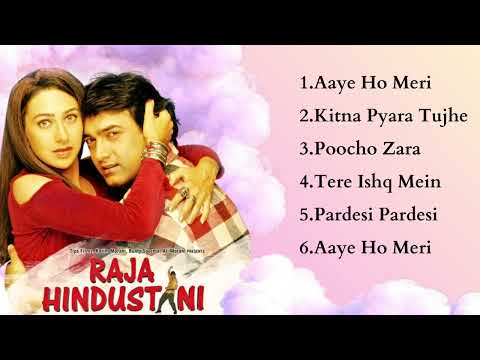 Raja Hindustani Movie All Songs  Aamir Khan, Karisma Kapoor 90's Hindi Song,  Romantic Songs