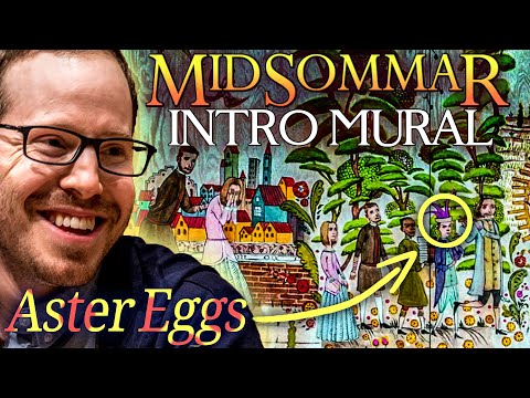 How Ari Aster Spoiled Midsommar in the First Shot: All the Mural Aster Eggs.