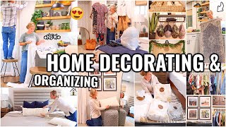 HOME DECORATING & ORGANIZATION IDEAS!!😍 ORGANIZE WITH ME | DECLUTTERING AND ORGANIZING MOTIVATION