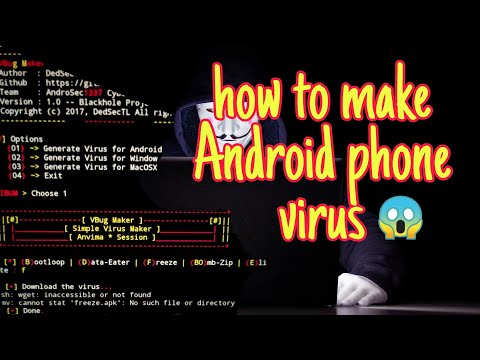 🔴ethical Hacking 😱! How too create Android phone virus ? खुद का वायरस ऐप कैसे बनाए