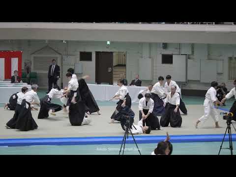 Aikido Shinmu Rensei Juku - 61st All Japan Aikido Demonstration at the Nippon Budokan