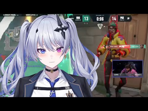 Reactions VTuber Japanese When PRX CGRS 1vs1 s0m NRG in 1 Last Second! | Valorant Paper Rex