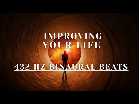 432HZ BINAURAL BEATS MEDITATION - Improving your Life - Deep Sleep Edition