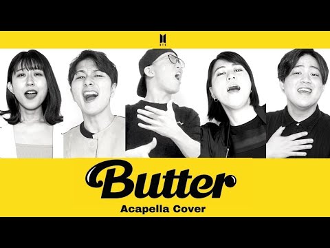 Butter - BTS 歌うま5人でアカペラ 虹色侍ずま × おかのやともか × るーか × Penthouse