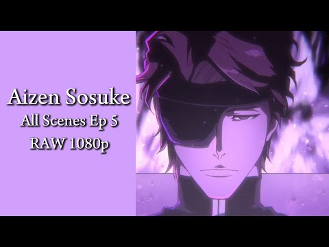 Aizen Sosuke All Scenes Ep 5 Part 3 | RAW 1080p