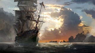 SALTY SEVEN SEAS - Sea Shanties With Sea Ambiance (8 HOURS)