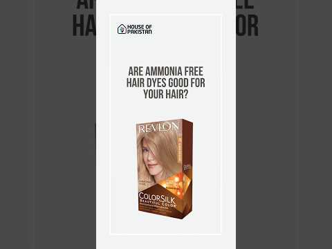 Are ammonia free hair dyes good for your hair?