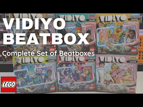 LEGO VIDIYO Beatbox | Complete set of 6 Beatboxes | Unboxing | Speed Build | Review