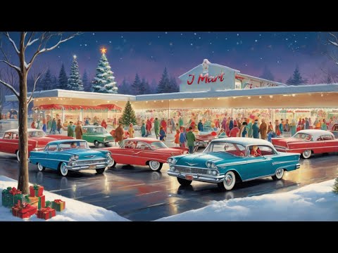 🎄Vintage Christmas Shopping Ambience | Classic Department Store Christmas Music