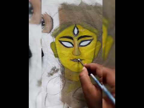 ma durga painting//ma durga drawing #madurga