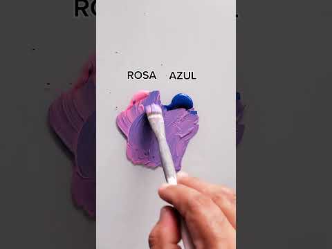 MEZCLA DE COLORES ROSADO, AZUL.