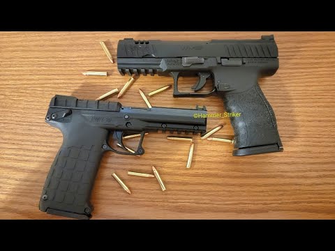 .22 Magnum Fire Breathers!  Walther WMP vs Kel-Tec PMR-30