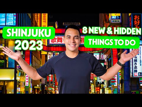 NEW Tokyo Tours 2023: 8 NEW and HIDDEN Things To Do In Shinjuku 2023!