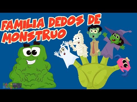 La Familia Dedo de Monstruos - Canciones Infantiles de Halloween - Canción de Día de los Muertos