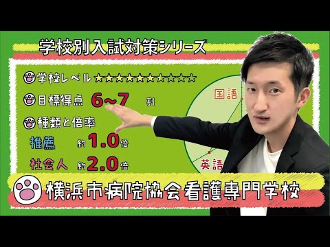 【再アップ】横浜市病院協会看護専門学校の傾向と対策【看護受験チャンネル】