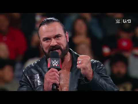 Sami Zayn Interrupts Drew McIntyre: Raw, Dec. 23, 2024