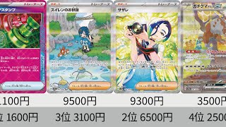 【ポケカ】ゲッコウガSAR高騰しすぎ！クリムゾンヘイズ最新相場ランキング！SR以上全種＋α 24年12月【Pokémoncards】Marketprice of Twilight Masquerade