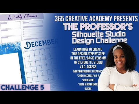 How to Make your Own Custom Calendars and Planner Pages in Silhouette Studio