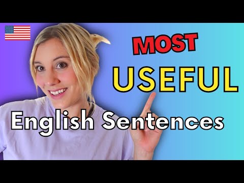 Learn the most useful English sentences for daily life