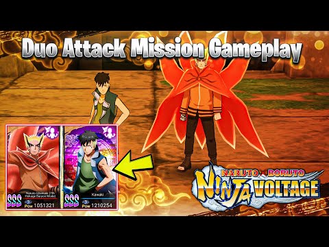 NxB NV : Kawaki And Baryon Mode Naruto Duo Attack Mission Gameplay 🔥 Kawaki And Naruto Am Gameplay